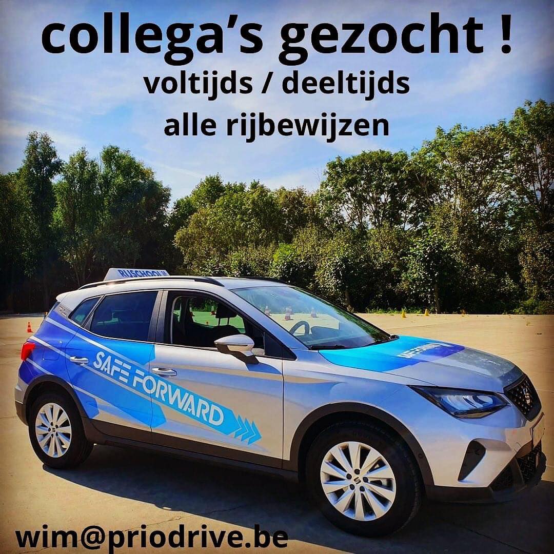 Foto rijschoolauto